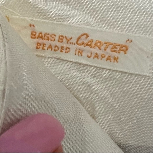 Vintage Faux Pearl Envelope Wallet Mini Clutch - Picture 5 of 9